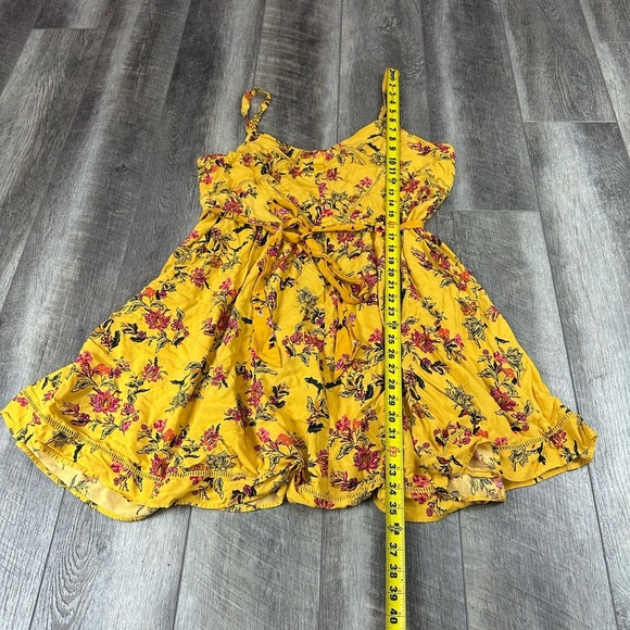Torrid Mustard Floral Dress - Picture 13 of 13